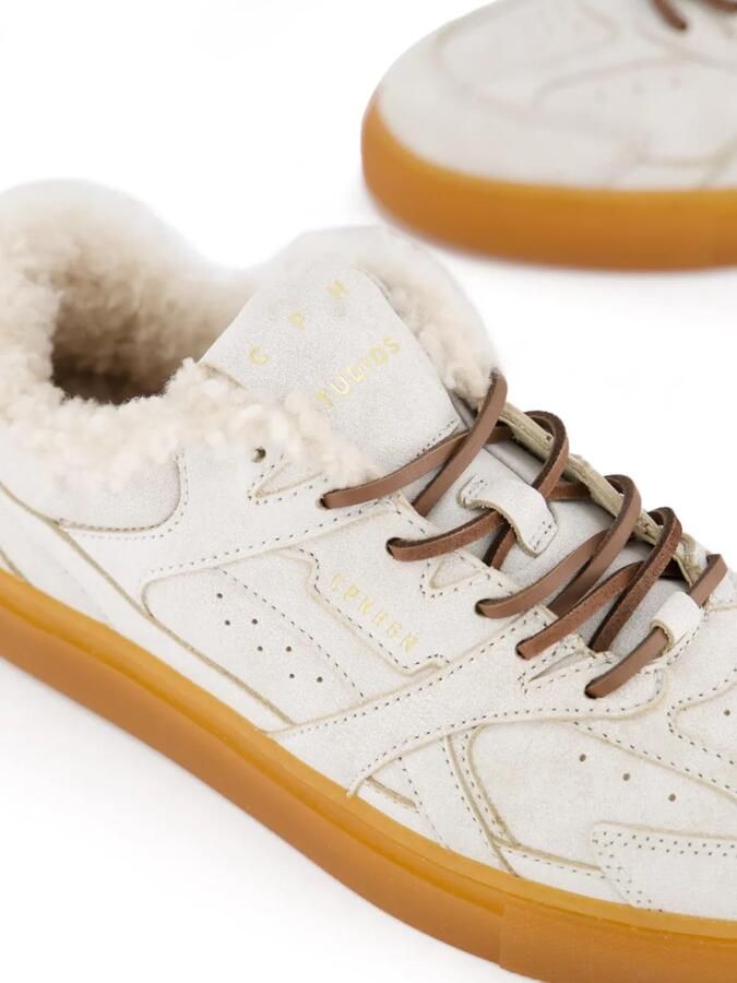 Copenhagen Studios CPH63 sneakers met lammy afwerking Beige - Foto 3