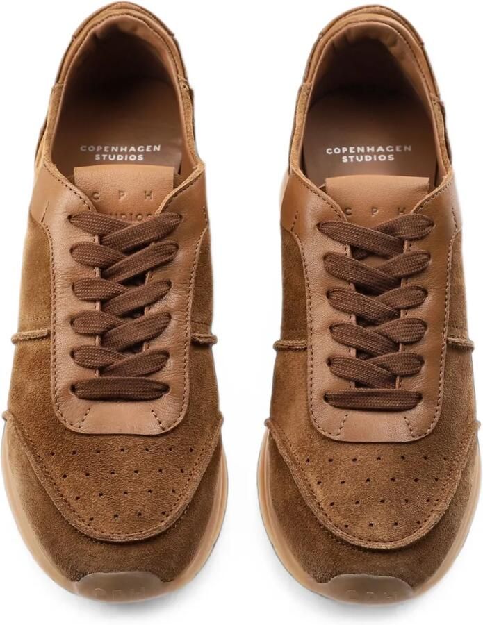 Copenhagen Studios CPH740 leren sneakers met vlakken Bruin - Foto 2