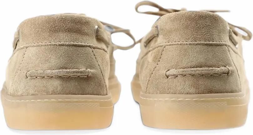 Copenhagen Studios lace-up calf suede loafers Beige