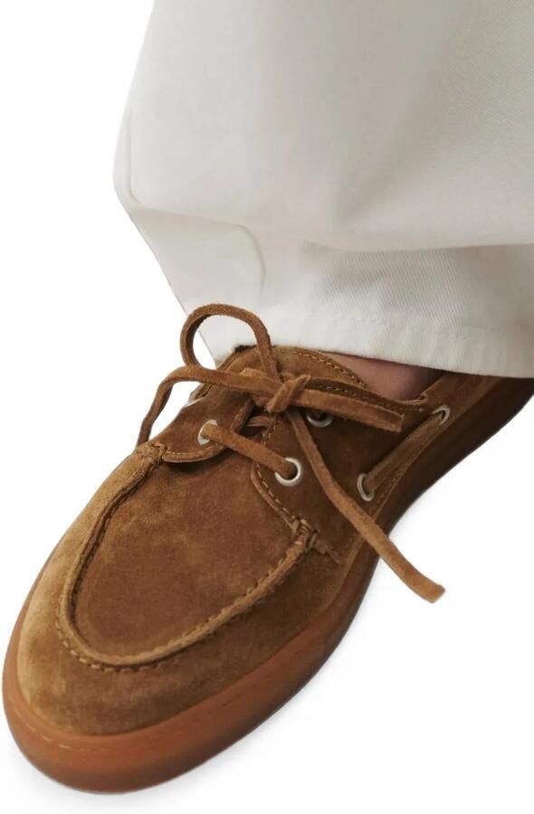 Copenhagen Studios Loafers met veters Bruin - Foto 3