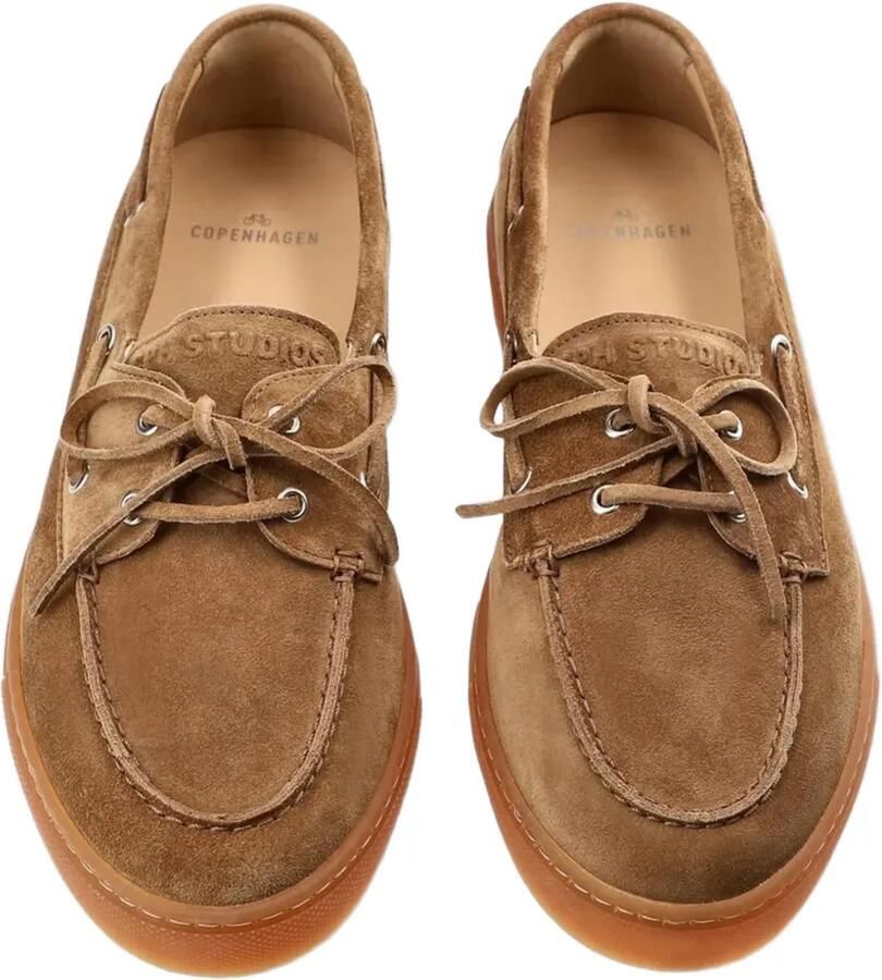 Copenhagen Studios Loafers met veters Bruin - Foto 2