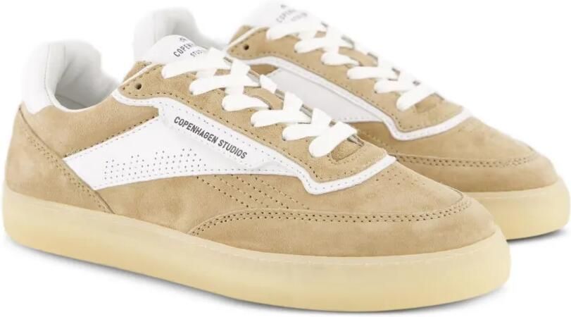 Copenhagen Studios Sneakers met logoprint Beige - Foto 5