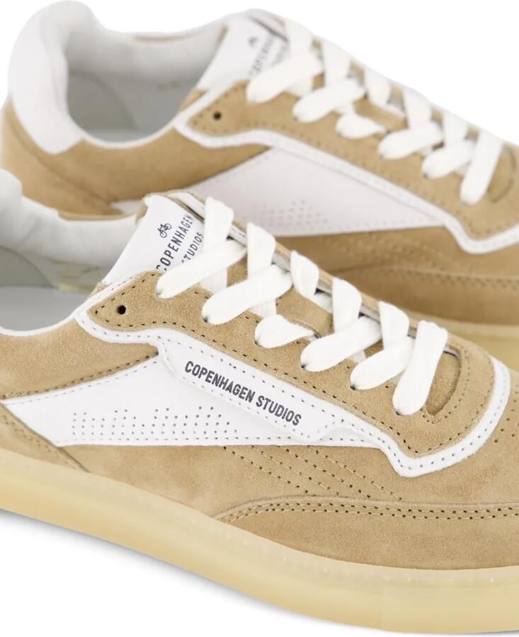 Copenhagen Studios Sneakers met logoprint Beige - Foto 2