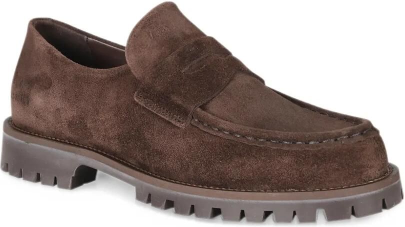 Copenhagen Studios suede lug-sole loafers Bruin - Foto 2