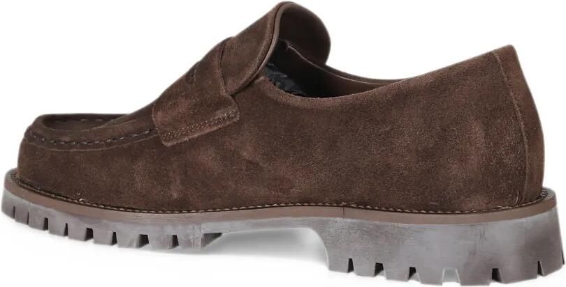 Copenhagen Studios suede lug-sole loafers Bruin - Foto 3