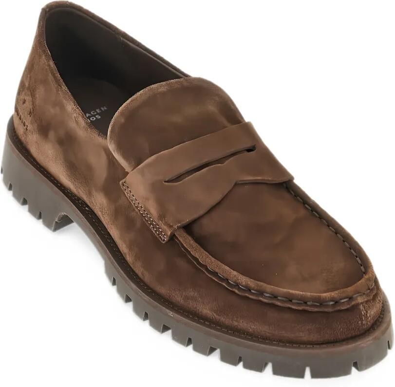 Copenhagen Studios suede penny loafers Bruin