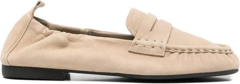 Copenhagen Suède mocassins Beige