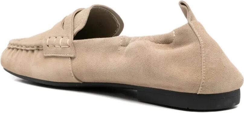 Copenhagen Suède mocassins Beige - Foto 2