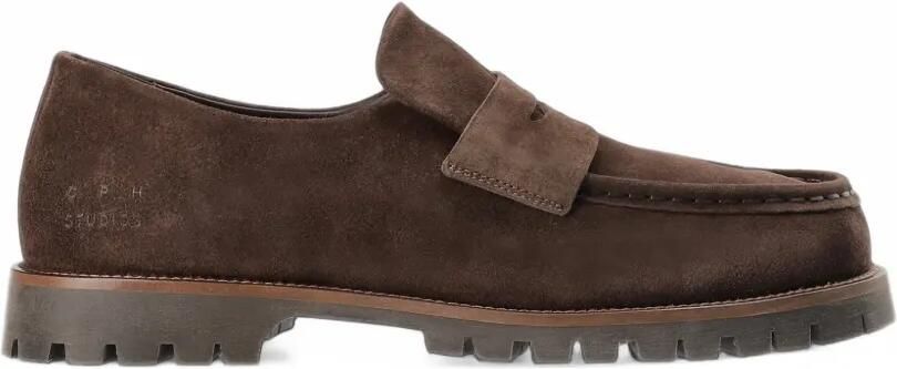 Copenhagen suede penny loafers Bruin