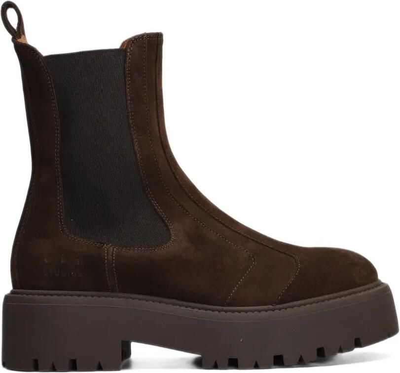 Copenhagen suede platform boots Bruin