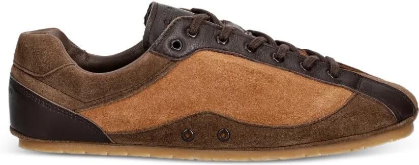 Copenhagen Suède sneakers met vlakken Bruin