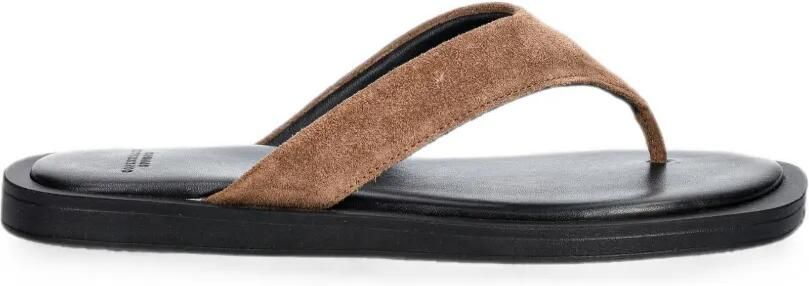 Copenhagen Suède teenslippers Bruin
