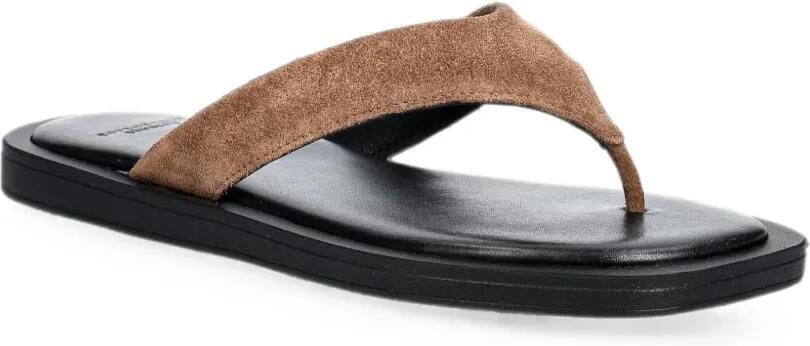 Copenhagen Suède teenslippers Bruin - Foto 4