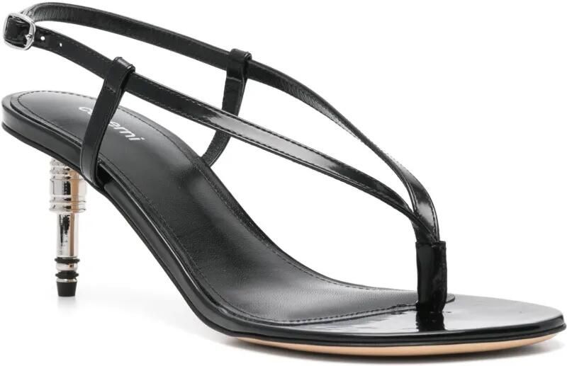 Coperni 55 mm Jack Heel sandalen Zwart - Foto 3