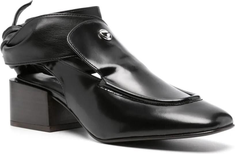 Coperni 55 mm slingback mocassin Zwart - Foto 2