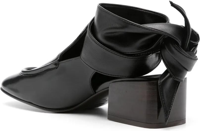 Coperni 55 mm slingback mocassin Zwart - Foto 3