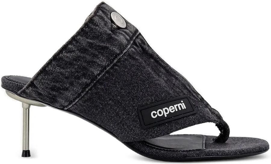 Coperni 60 mm Open Thong sandalen Grijs