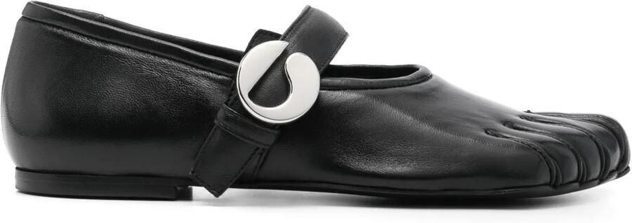 Coperni Five-toe ballerina's Zwart