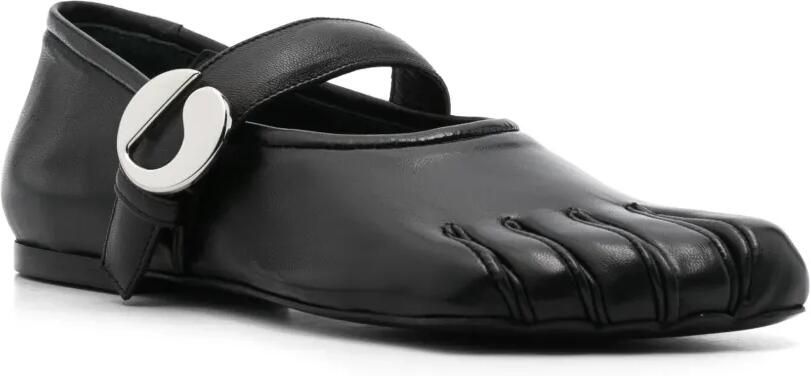 Coperni Five-toe ballerina's Zwart - Foto 3