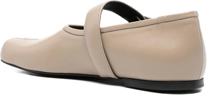 Coperni Leren ballerina's Beige - Foto 4