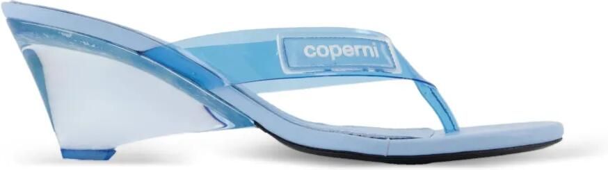 Coperni Lift sandalen met sleehak Blauw