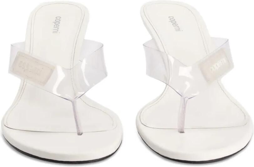 Coperni Lift sandalen met sleehak Wit - Foto 4