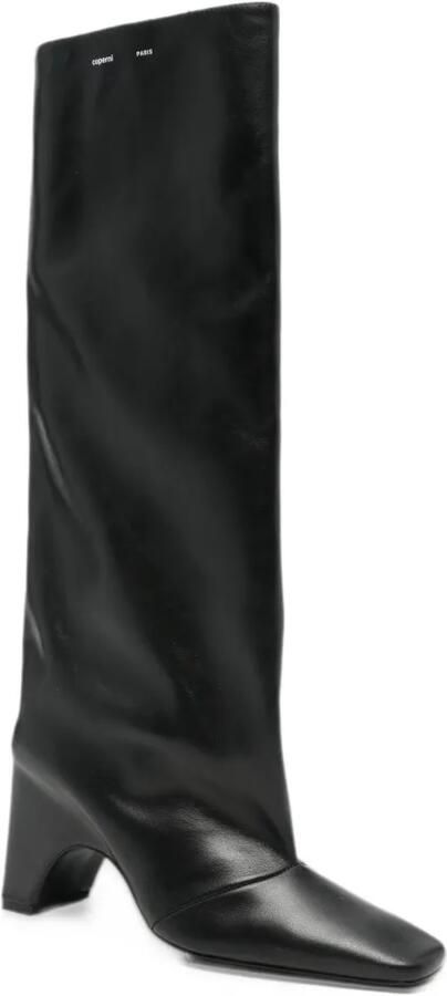 Coperni pointed-toe knee-high boots Zwart - Foto 2