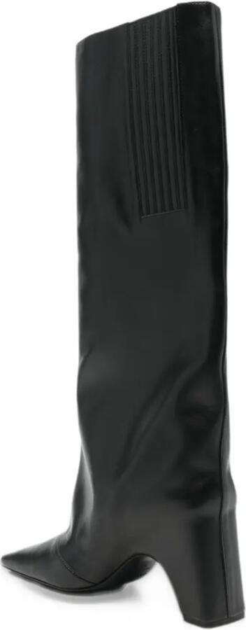 Coperni pointed-toe knee-high boots Zwart - Foto 3