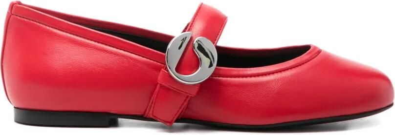 Coperni Pumps met ceintuur Rood