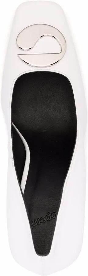 Coperni Pumps met logoplakkaat Wit - Foto 4