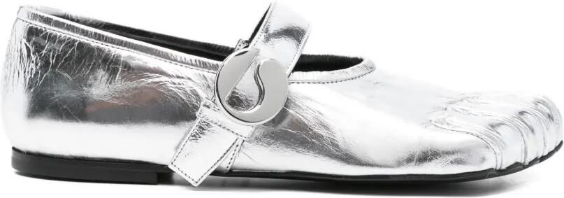 Coperni Pumps met vijf neus Zilver