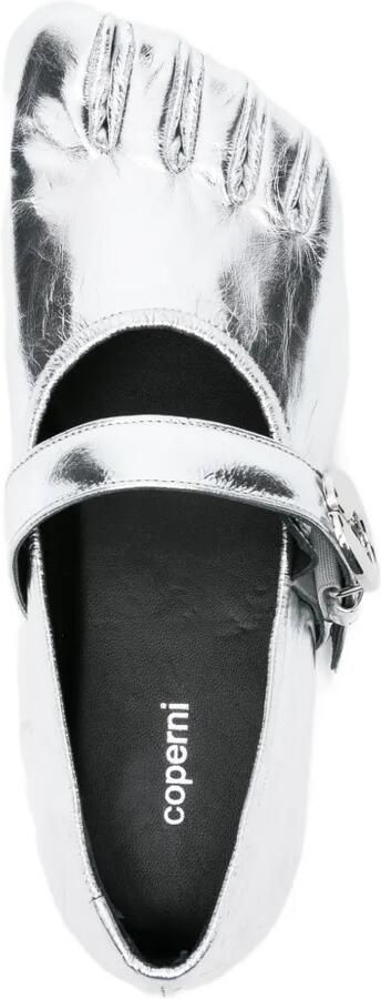 Coperni Pumps met vijf neus Zilver - Foto 3
