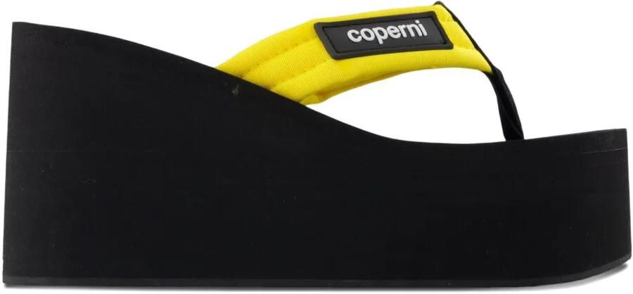 Coperni Sandalen met sleehak Geel