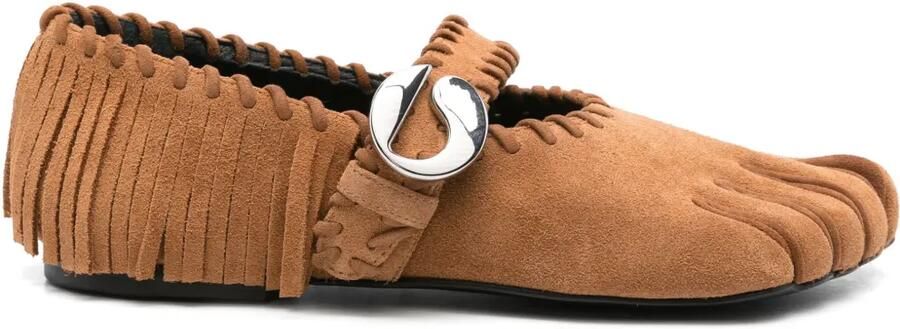 Coperni Suède pumps Bruin