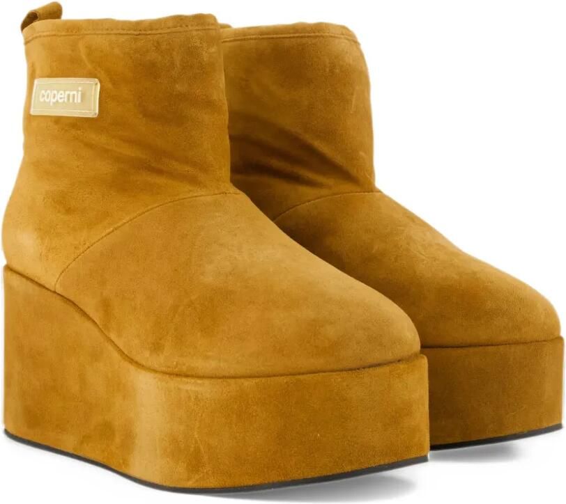 Coperni suede wedge boots Beige - Foto 2
