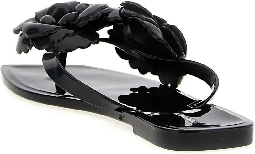 Coperni Teenslippers met bloemenprint Zwart - Foto 2