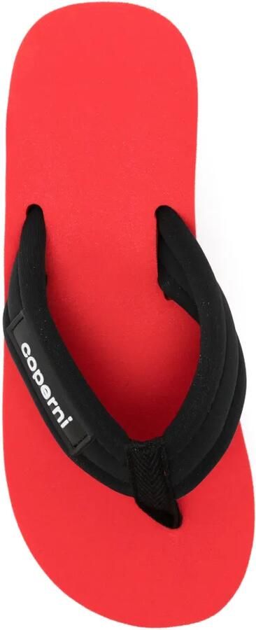 Coperni Teenslippers met plateauzool Rood - Foto 4