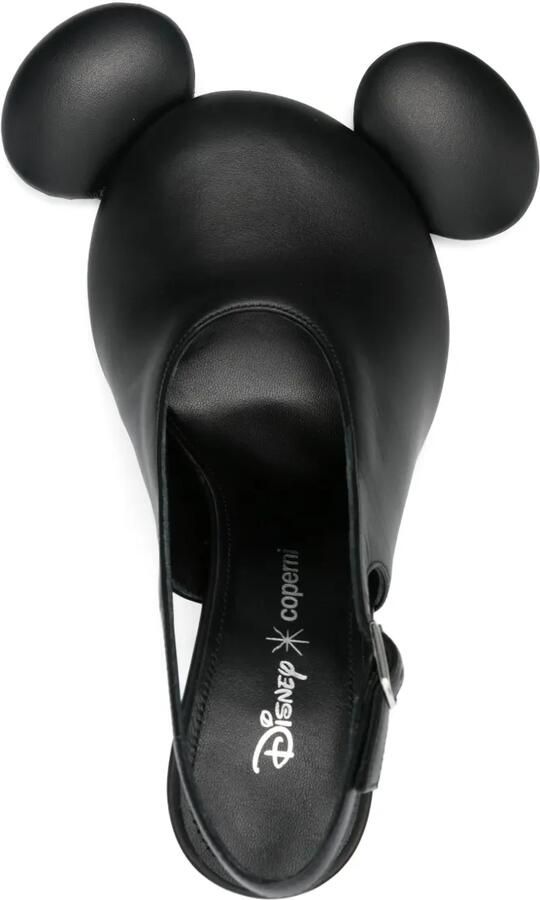 Coperni x Disney 105 mm Mickey pumps Zwart - Foto 3