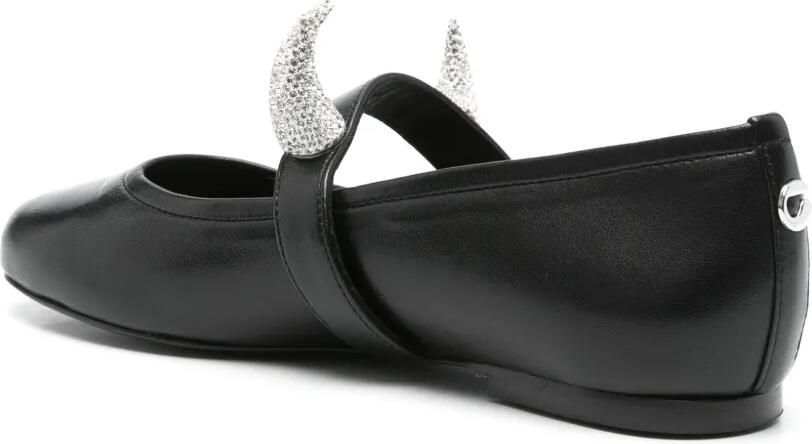 Coperni x Disney Horn ballerina's Zwart - Foto 3