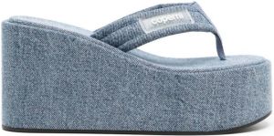Coperni Sandalen met sleehak Blauw