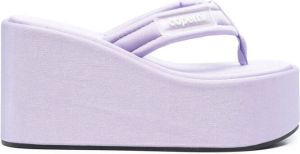 Coperni Sandalen met logopatch Paars