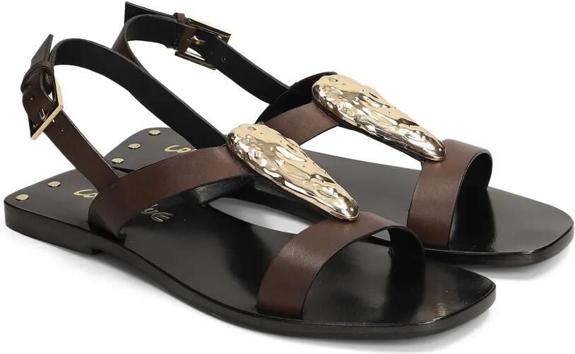CORAL BLUE Sandalen met gesp Bruin - Foto 3