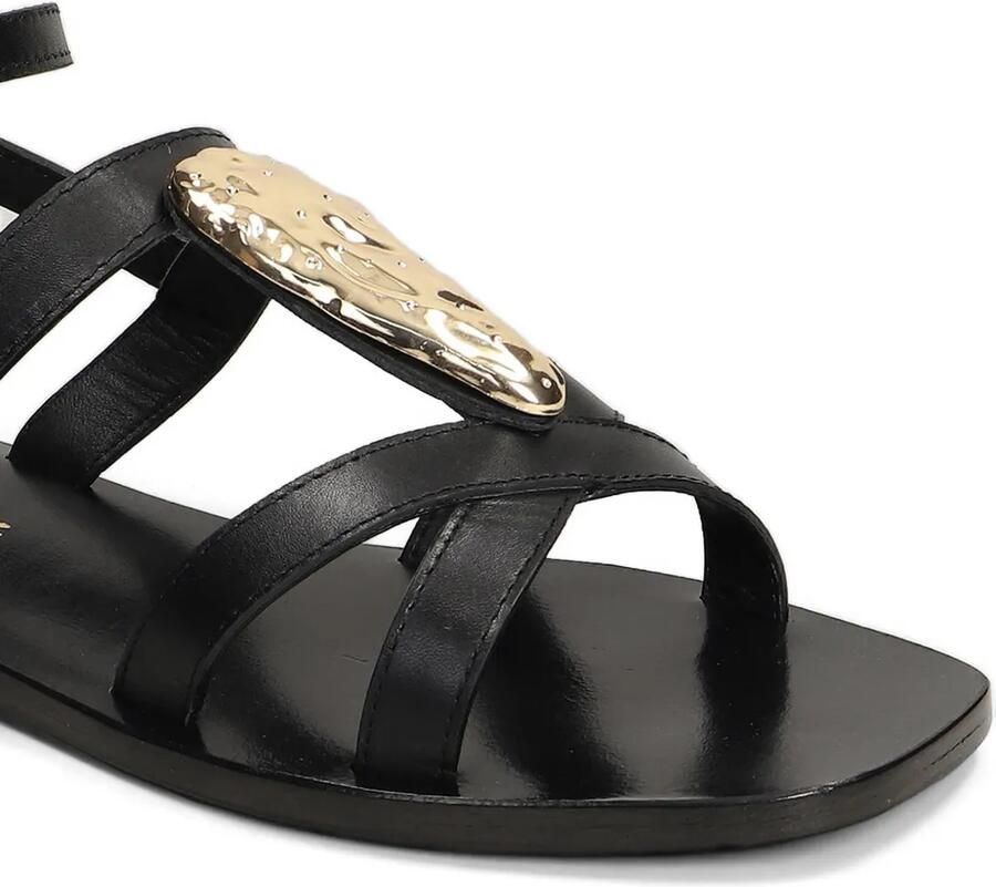 CORAL BLUE Sandalen met open neus Zwart - Foto 2