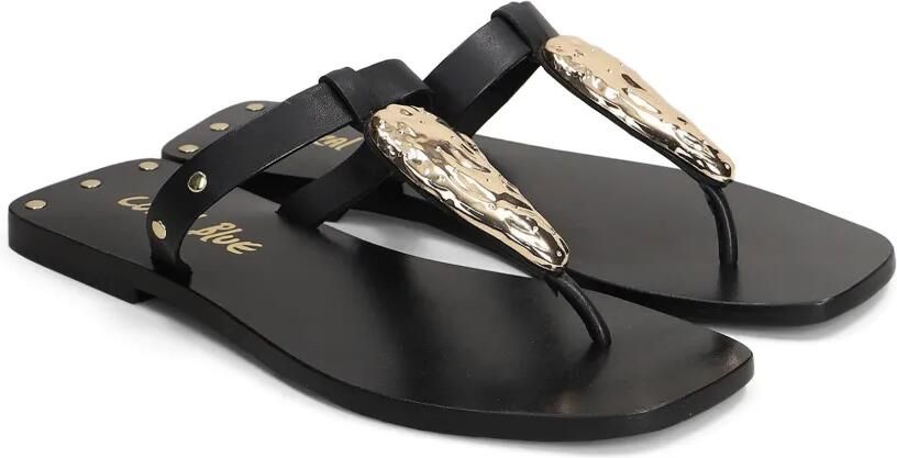 CORAL BLUE Sandalen verfraaid met studs Zwart - Foto 3