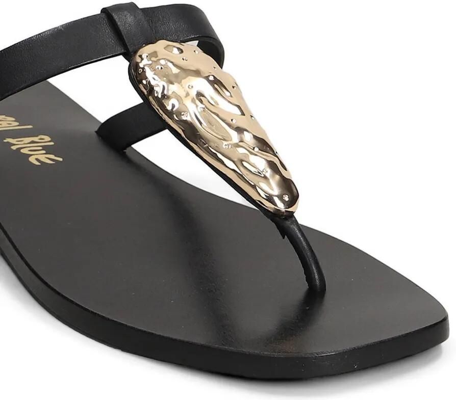 CORAL BLUE Sandalen verfraaid met studs Zwart - Foto 2