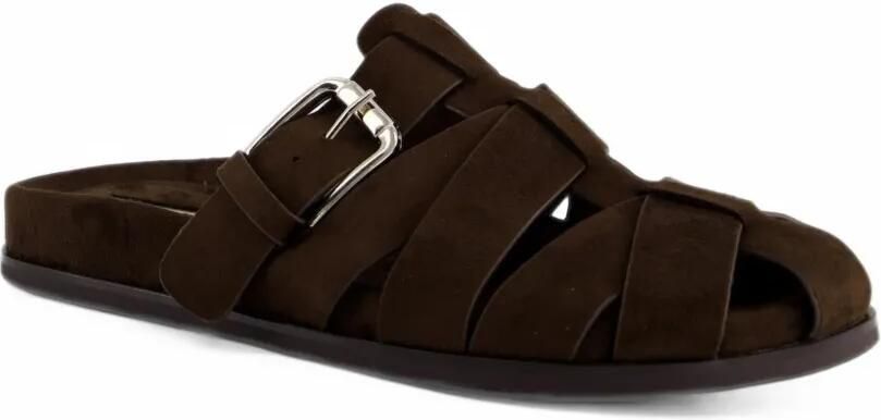 CORINA Sandalen met gesp Bruin