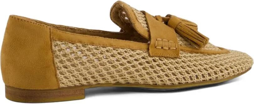 CORINA Mesh loafers met kwastjes Beige - Foto 4