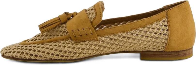 CORINA Mesh loafers met kwastjes Beige - Foto 5