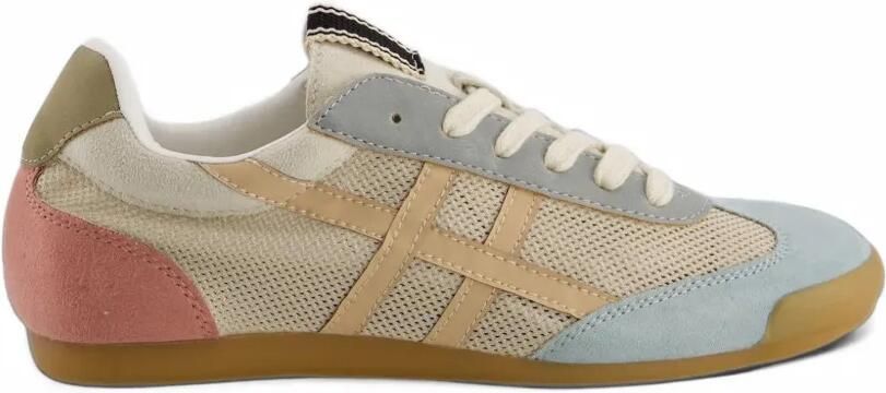 CORINA Retro 2 sneakers met mesh vlak Beige