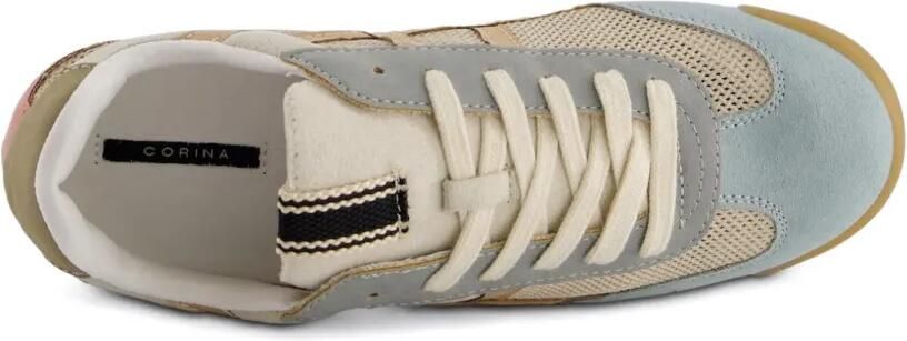 CORINA Retro 2 sneakers met mesh vlak Beige - Foto 5